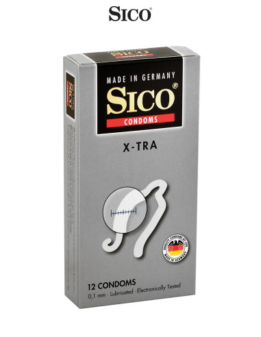 12 préservatifs Sico X-TRA