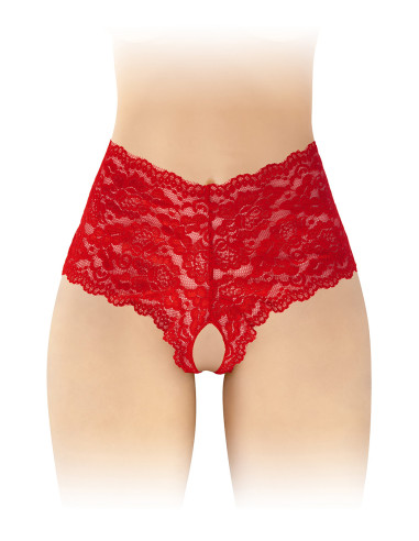 Boxer ouvert Julia - rouge