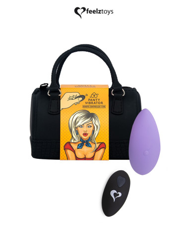 Stimulateur télécommandé Panty Vibe violet - FeelzToys