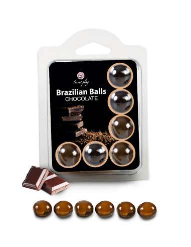 6 Brazilian Balls - chocolat