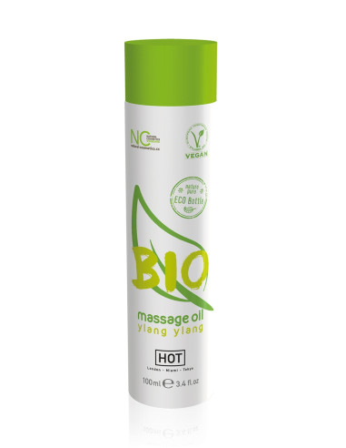 Huile de massage BIO ylang ylang - HOT