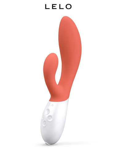 Vibro Rabbit Ina 3 Coral Red - Lelo