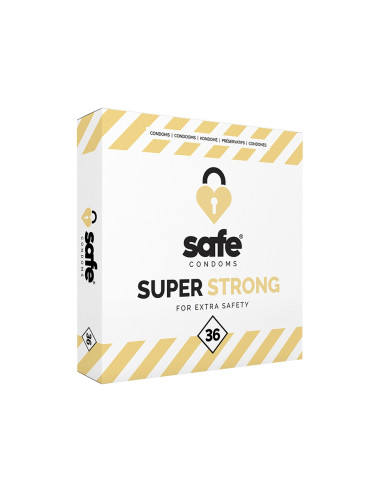 36 préservatifs Safe Super Strong