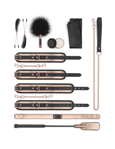 9 accessoires BDSM Rosy Gold